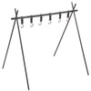 Outdoor Camping Equipment Hanging Rack Foldable Stand Shelf Hanger with
