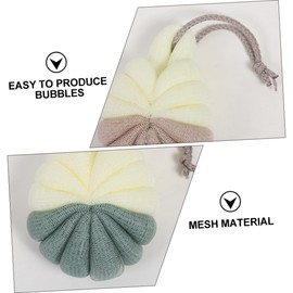 Outanaya Random Soft Bath Puff Exfoliating Mesh for Body Wash Bubble Making Shower Scrubber for Home Use for Travel and Family Easy to