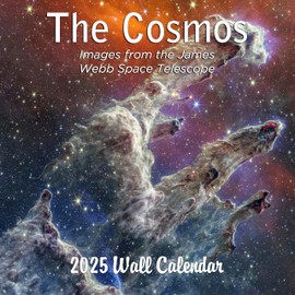 2025 The Cosmos: Images from the James Webb Space Telescope Monthly Wall Calendar - | 12" x 24" | Thick Sturdy Paper | Space Calendar 2025