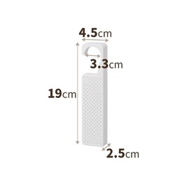 Tenma Shoe Care Diatomaceous Earth Dry & Care, Multi-Hook Bar, Pack of 2, White, Approx. 1.8 x 1.0 x 7.5 inches (4.5 x 2.5 x 19 cm)