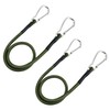 Cargo Rubber Belt with Carabiner, Bicycle, Rubber Rope, Elastic Band,