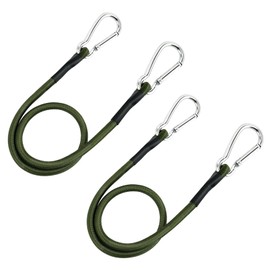 Cargo Rubber Belt with Carabiner, Bicycle, Rubber Rope, Elastic Band, Fixing Luggage Belt, For Dollies, Wagons, Carry Carts, Prevents Loading of Luggage, Fixed Straps, Bikes, Carry Belt, Outdoor (2,