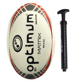 Rugby Ball Game with Pump - Size 5
