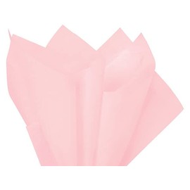 Blush Pink Color Tissue Paper, 15x20", Bulk 480 Sheet Pack Birthday Party Holiday Wedding Christmas Gift Wrap