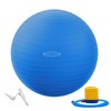 Fitvids Anti-Burst and Slip Resistant Exercise Ball Yoga Ball Fitness