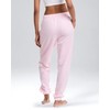 JOE BOXER Womens French Terry Jogger Pants with Cuffed Bottoms
