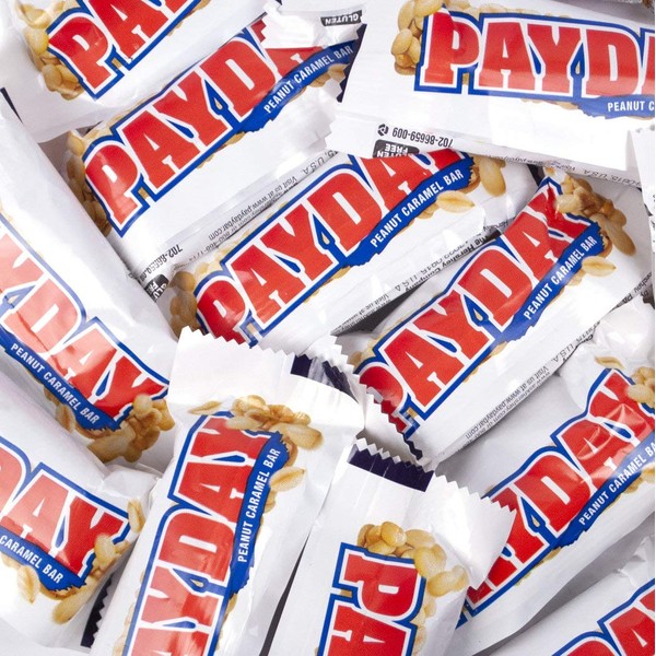 PayDay Snack Size Candy Bars 11.6oz Bag (approx 16 pcs)