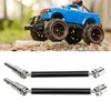 2Pcs Metal Steel Front Rear Axle Drive Shaft CVD for
