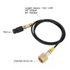 1.5m G1/2-14 CGA320 CO2 Tank Adapter Soda Hose Kit Accessories