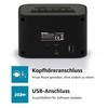 Karcher DAB 2420 - Stereo-Radiowecker DAB+ (DAB plus/UKW, Wecker mit
