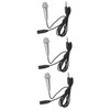 Abaodam 3pcs Wired Mini Microphone for Cellphone Singing Phone Microphone