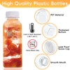 Pack of 6 350 ml Juice Bottles for Filling, Reusable