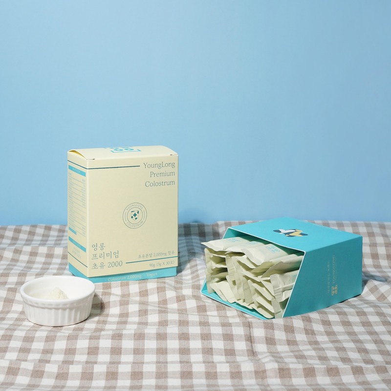 Yeonglong [4 month supply] Yeongrong Premium Colostrum 2000 [IgG 33%
