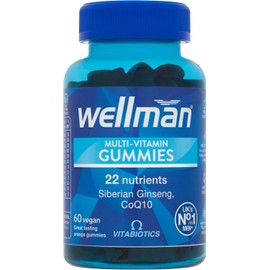 Multivitamin Chewable Vegan Gummies for Men, Wellman