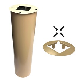 Erva SB3 Raccoon Squirrel Baffle & Guard - 4 x 4 Post; Tan