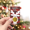 DISTINCTIVS Reindeer Christmas Party Game and Activity - 28 Cards
