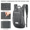 G4Free Small Backpack 10/15/20L Foldable Lightweight Hiking Backpack Women Men,