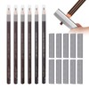 ATOMUS 6pcs Eyebrows Pencil Set Waterproof Eyebrow Tattoo Microblading Pencils