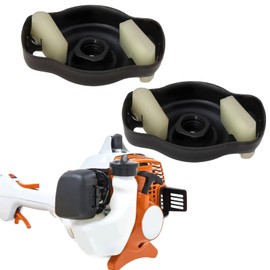 eMagTech 2Pcs Starter Pawl Cup Lawn Mower Starter Pawl Bracket Compatible with Stihl FS38 FS40 FS55 FS56RC FS70 4140 190 2010 Black 50x23.5x7mm
