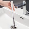 Ungfu Mall, flexible Abflussreinigungsbürste, 45 cm, zum Entfernen langer Haare