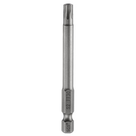 HARFINGTON TT30 Security Torx Head Screwdriver Bit 3.15" (80mm) Long 1/4" Hex Shank Magnetic Tamper Proof 6 Point Star Screw Driver Drill Bits S2 Steel Hole Tip Industrial Power Tools