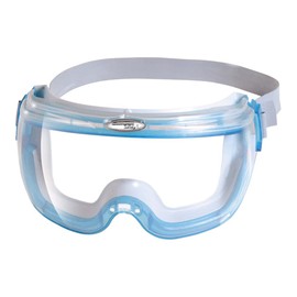 Kimberly-Clark 14399 Model V80 Revolution Goggle, Clear Lens, Blue Frame, Pack of 30