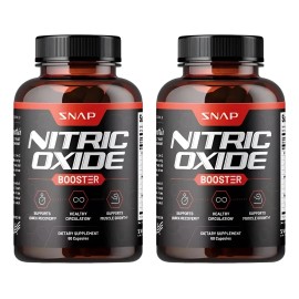 2pc Suplemento Óxido Nítrico Apoya Presión Arterial Arginina