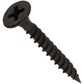 The Hillman Group 47651 6-Inch x 1-1/8-Inch Fine Thread Drywall Screw with Phillips Drive, 1-Pound, Black