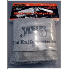 Sack-Ups The Knife Protector 9-Knife Roll - Silicone Treated