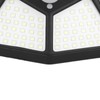 2 Pcs Solar Motion Sensor Light 4 Sided 100 LEDs