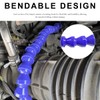 NYTKL 26.4 Inch Bendable Long Funnel, Wide Mouth Plastic Funnel