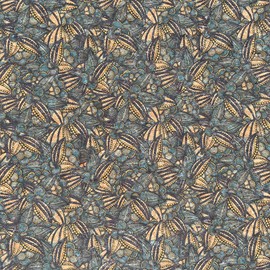 PHBSF Natural Oak Bark Cork Leather Fabric, 100cm*137cm, 0.5mm Thick, Light Weight, Soft, Printed Pattern, DIY Crafts, 8#