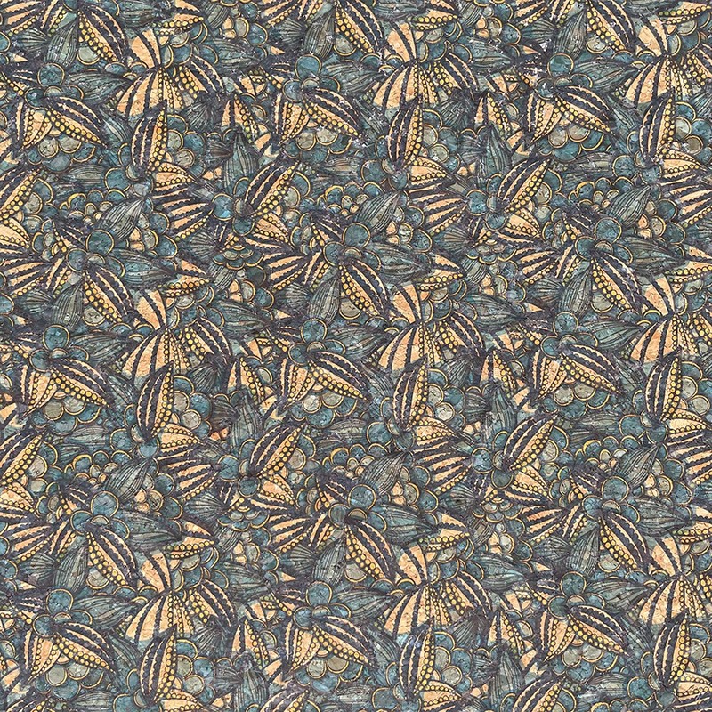 PHBSF Natural Oak Bark Cork Leather Fabric, 100cm*137cm, 0.5mm Thick,