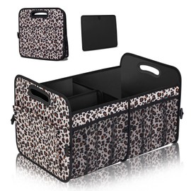 Car Trunk Organizer,Car Storage Organizer with 72L Large Capacity Waterproof Collapsible and 11 Pockets,Trunk Organizer for Car Suv/Jeep/Sedan