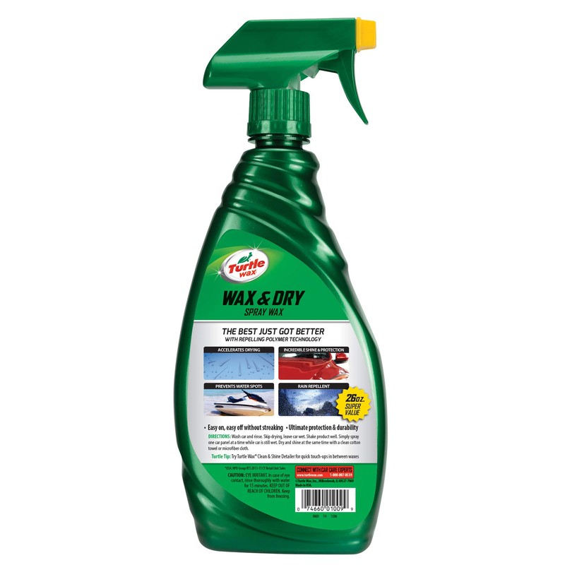 Turtle Wax Quick and Easy Wax and Dry Spray Wax