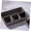 CAXUSD 8pc Multifunctional Storage Container Plastic Drawer Boxes Lids Compartment
