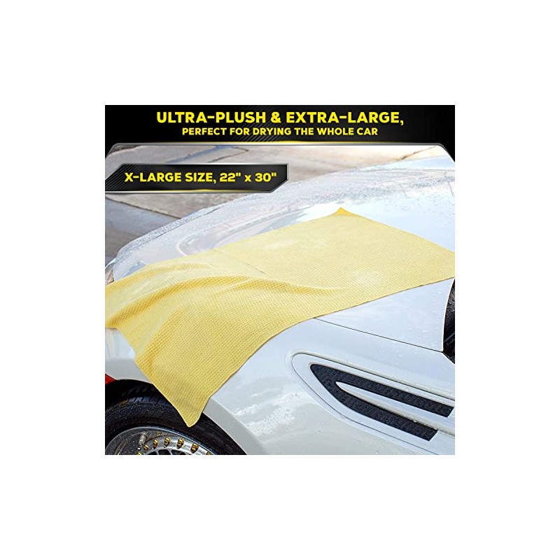 Meguiars X2000 Toalla de Secado de Microfibra con imn de