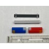 LED Ready Lightbar 1/18 LED Ready Aerodynamic Lightbar LAPD Blue