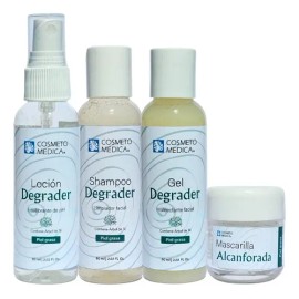 Set 4 Piezas De Viaje Liempieza Facial Para Pieles Acneicas