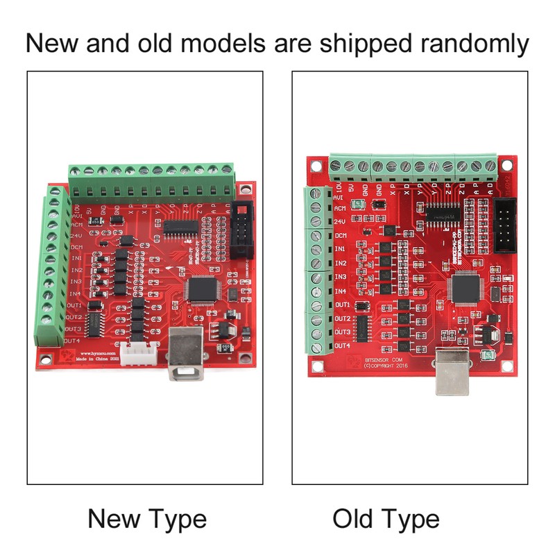 CNC USB MACH3 100Khz Red Break Out Board Support Stepper