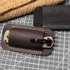 Topstache Leather Knife Sheath, Handmade Knife Holster, Horizontal Carry Leather