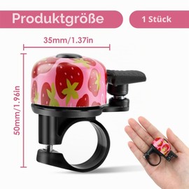 Lotbun Children's Bicycle Bell 120 dB Loud Bicycle Bell Mountain Bike Bicycle Bell Children Boys Girls