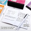feela Mini Composition Notebook, Cute 30 Pack 5 Pastel Colors