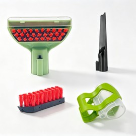 Little Green Machine Brush Replacement Parts for Bissell 1400B 4075 3353 3588F 2458 3194 1986 1425 1400,4.96in Upgraded Brushes,Hose Clean Tool,Crevice Tool,Multi-use Tough Stain Attachments Kits