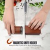 Houseables Rolling Knife Sharpener Tool, Diamond & Ceramic Disks, Magnetic