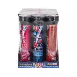Kidsmania Laser Pop Projector Candy 12 Count