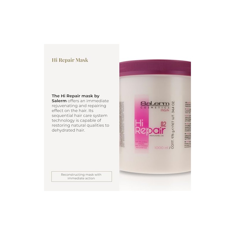 Salerm Hi Repair Mask With Silic Protein Complex 02, 34.4