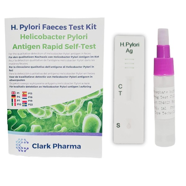 H Pylori Stomach Ulcer Test | Helicobacter Pylori Infection Chair Screen | Stomach Upset Home Self Test Kit