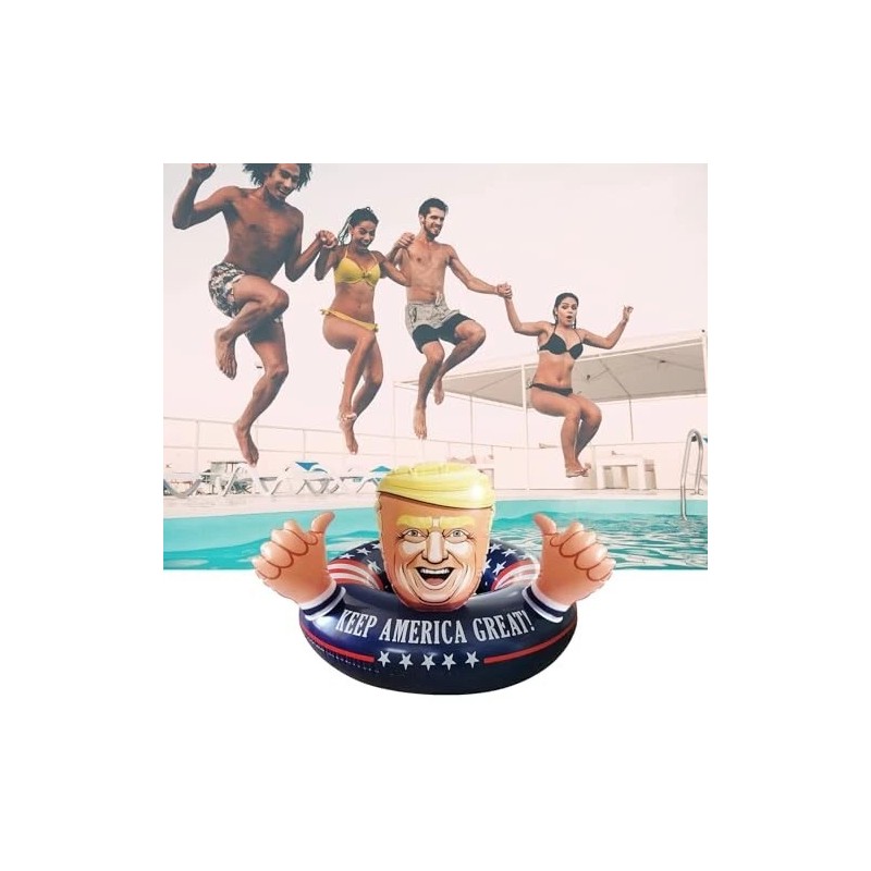 NINOSTAR Keep America Great! Huge Hit Pool Float for Summer