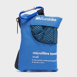 Eurohike Microfibre Mini Clip Towel (40x40cm), Blue, One Size